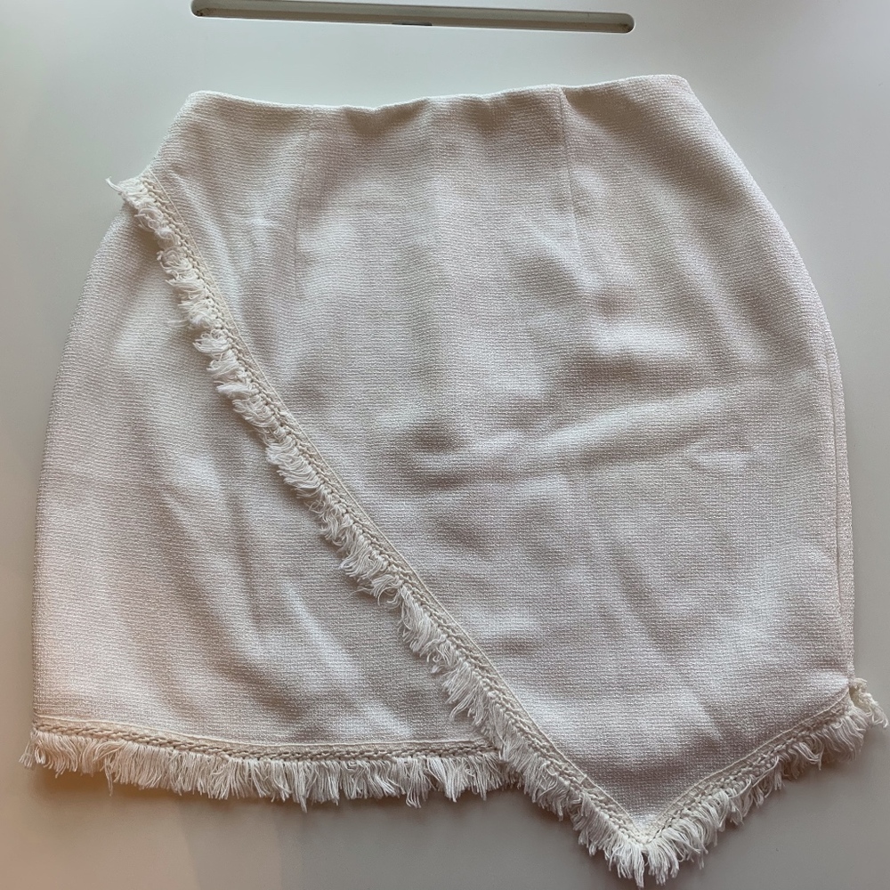 Revolve by the way. Savana Frayed Hem Skirt